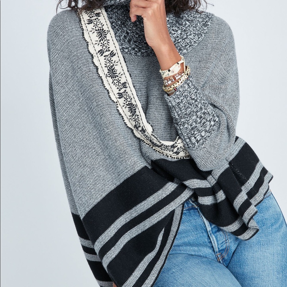 Keisha Poncho Sweater